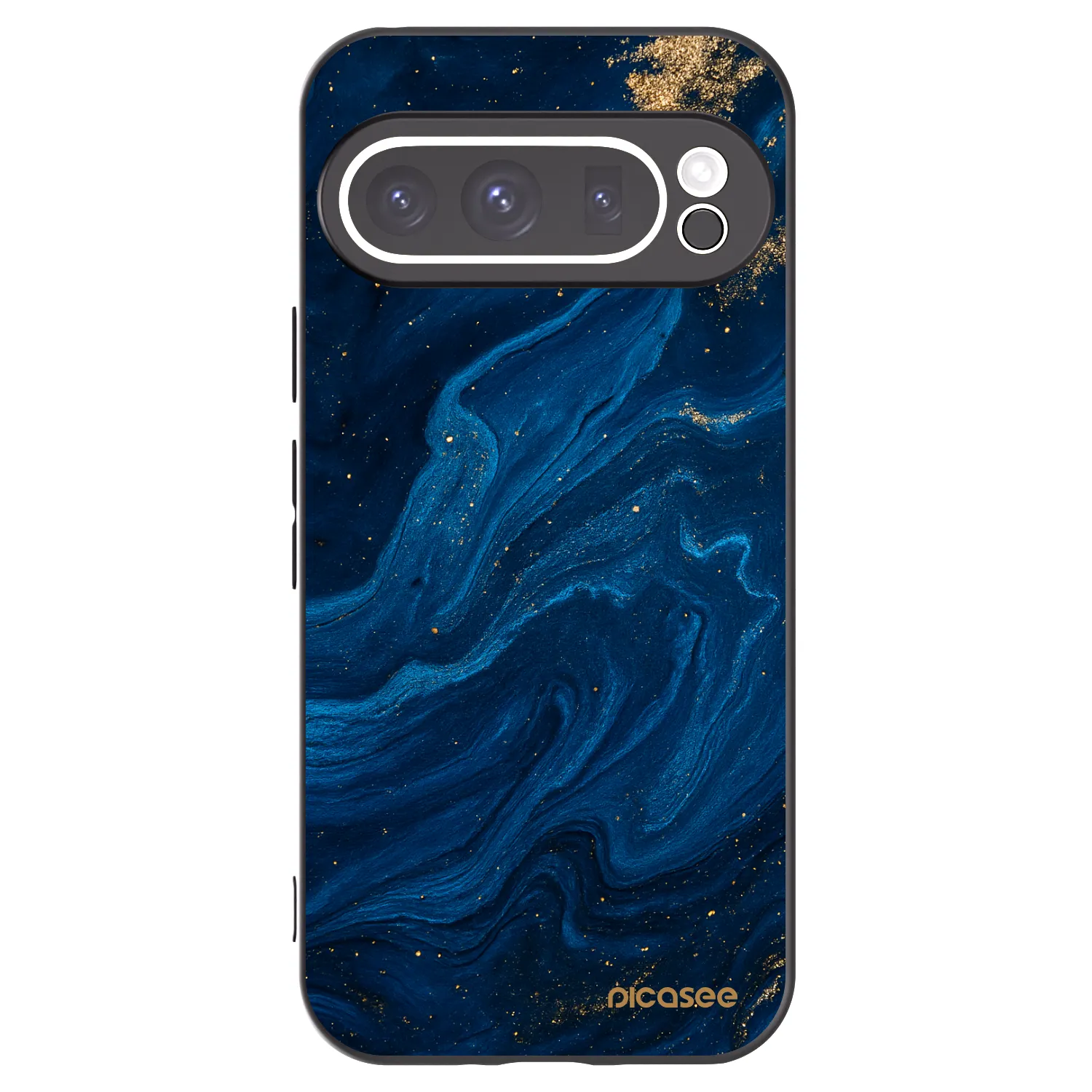 Picasee silikonový černý obal pro Google Pixel 9 Pro XL - Blue