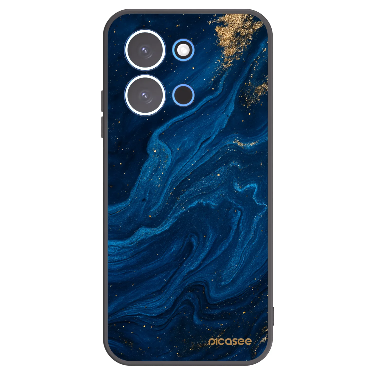 Picasee silikonový černý obal pro Xiaomi Redmi 15C 4G - Blue