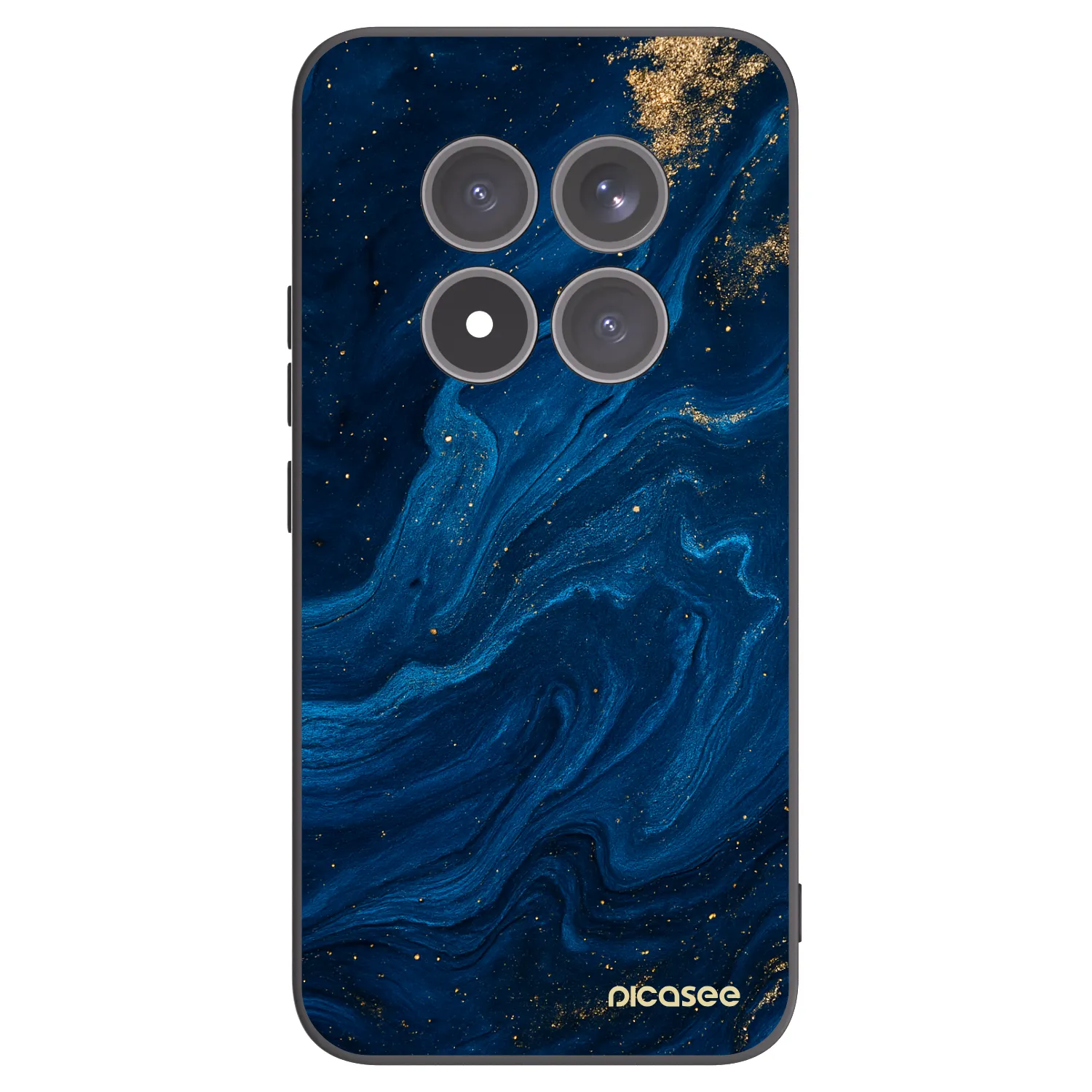 Picasee silikonový černý obal pro Xiaomi Redmi Note 15 Pro+ - Blue