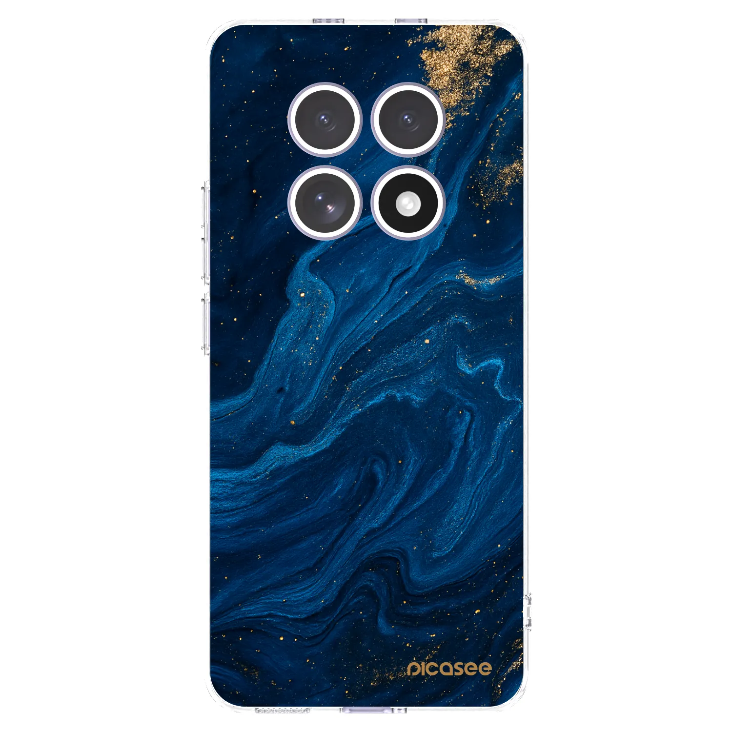 Picasee silikonový průhledný obal pro Xiaomi Redmi Note 15 - Blue