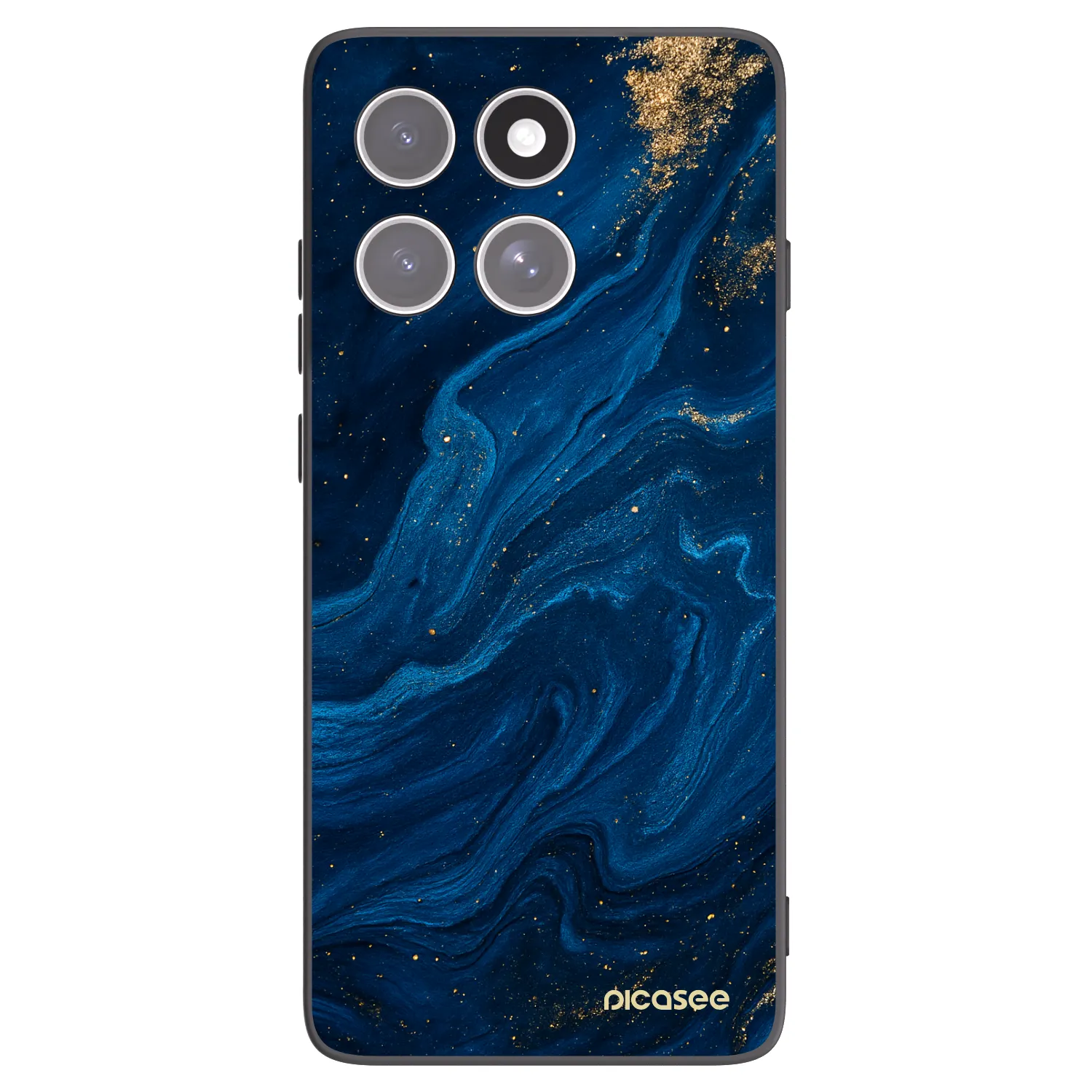 Picasee silikonový černý obal pro Motorola Edge 60 Fusion - Blue