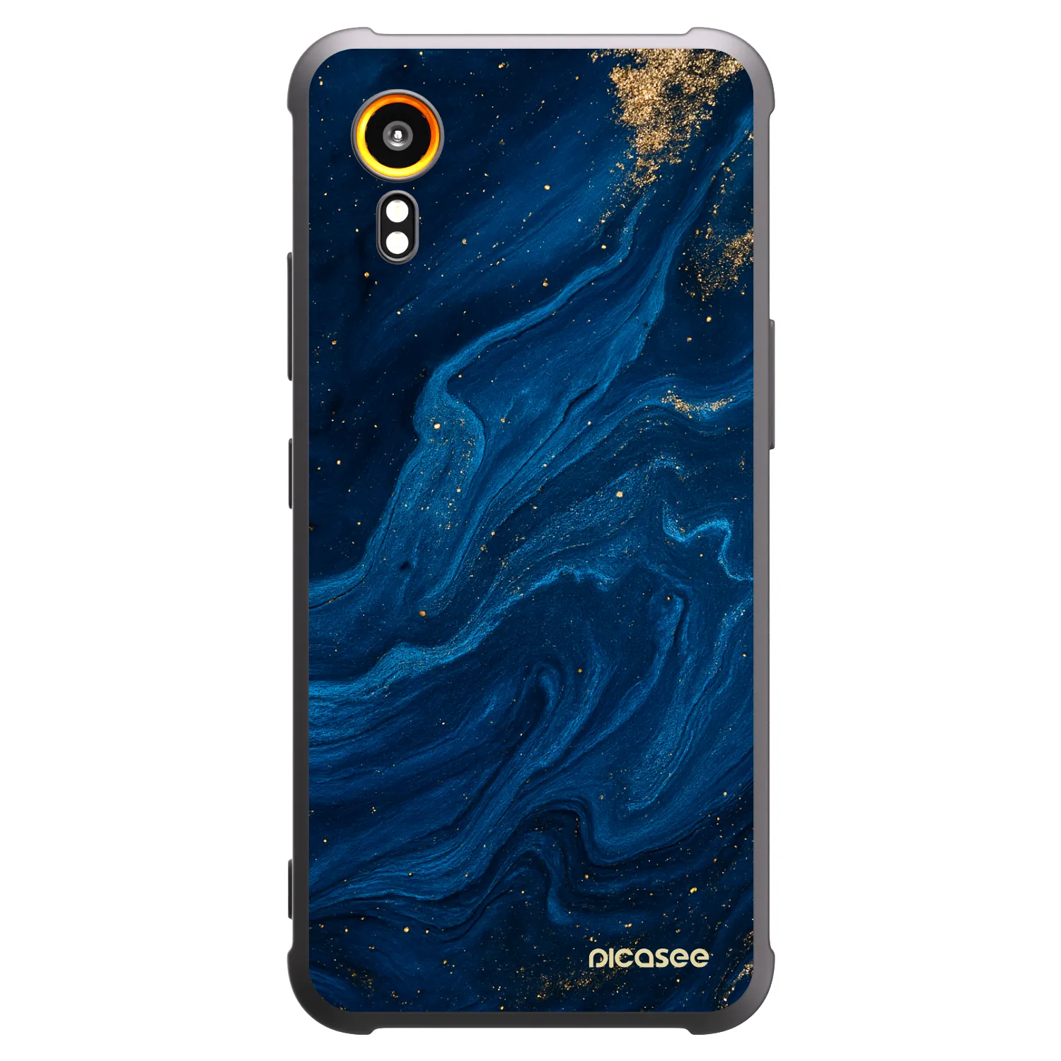 Picasee silikonový černý obal pro Samsung Galaxy Xcover 7 - Blue