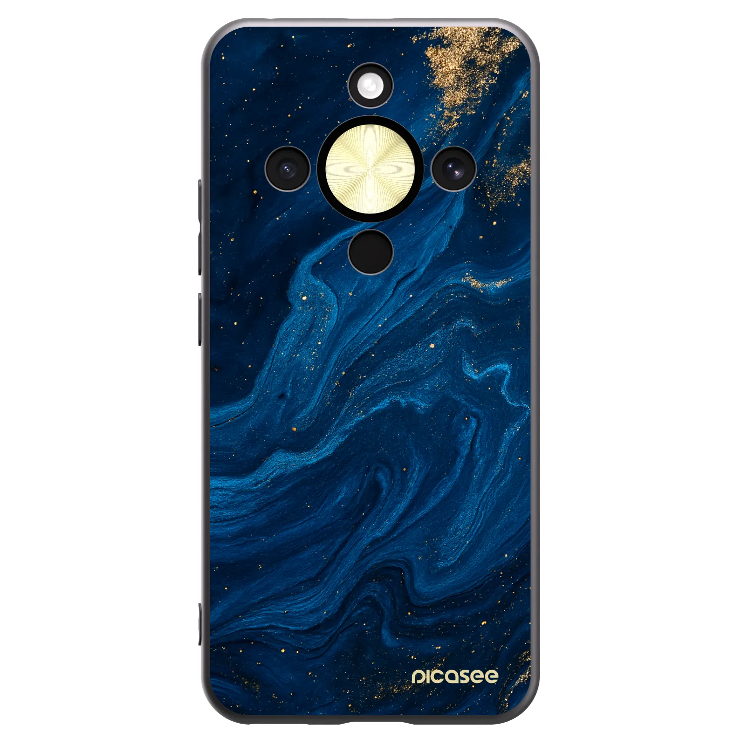 Picasee silikonový černý obal pro Honor Magic8 Lite 5G - Blue