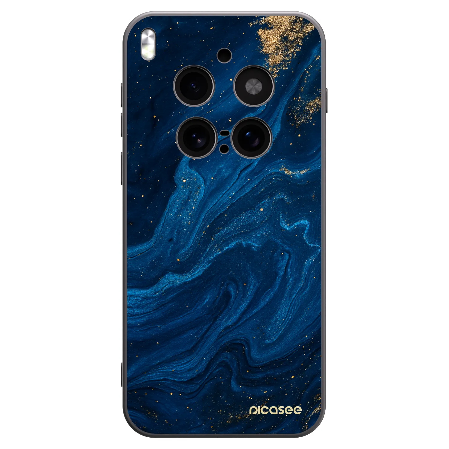 Picasee silikonový černý obal pro Vivo X300 Pro - Blue