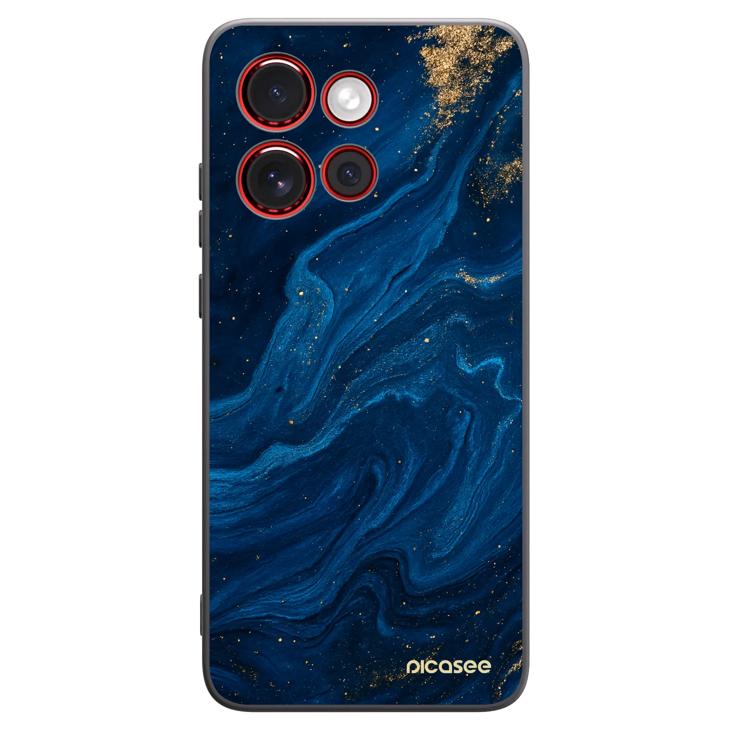 Picasee silikonový černý obal pro Motorola Edge 60 Neo 5G - Blue
