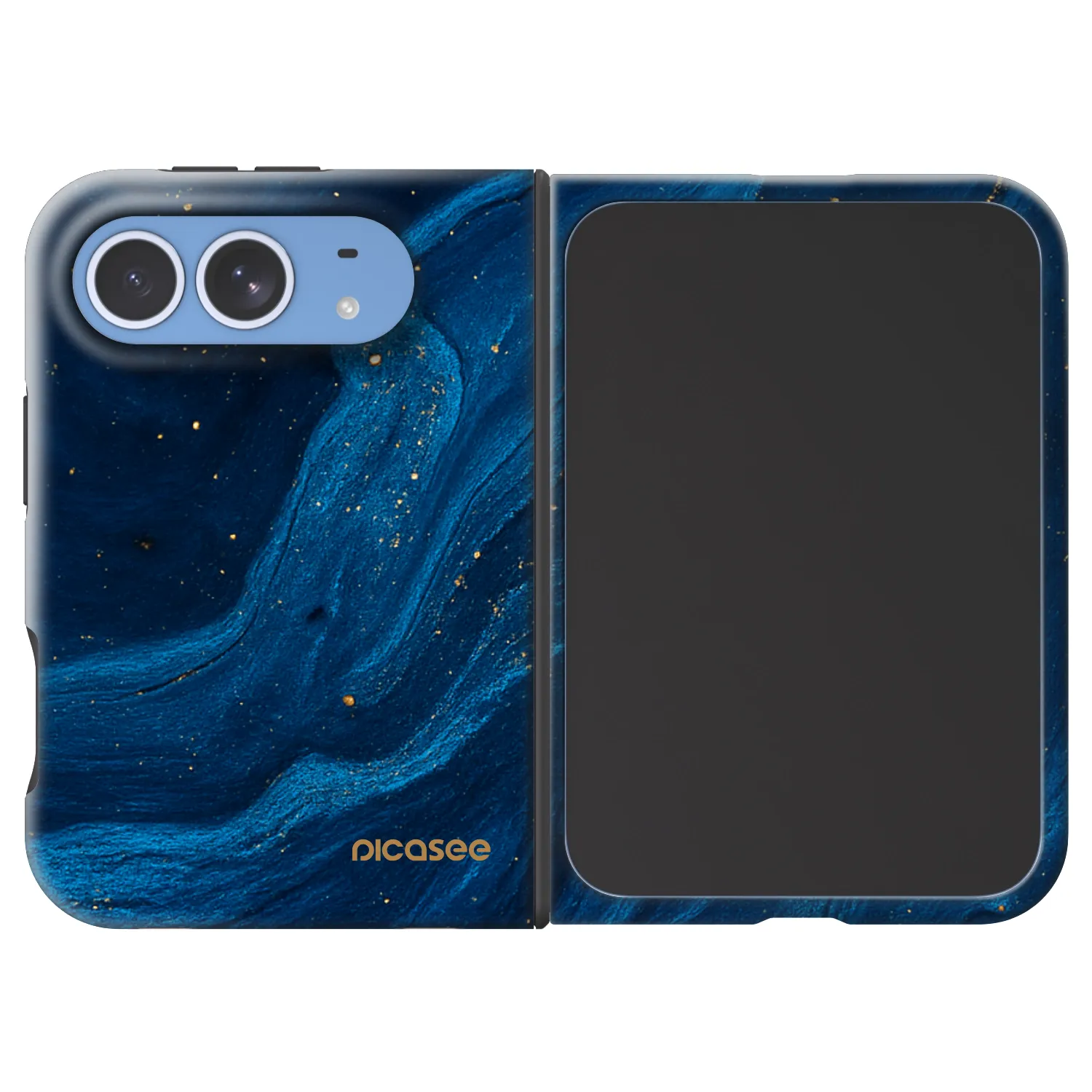 Picasee Fashion Case MagSafe Apple iPhone Duo - Blue