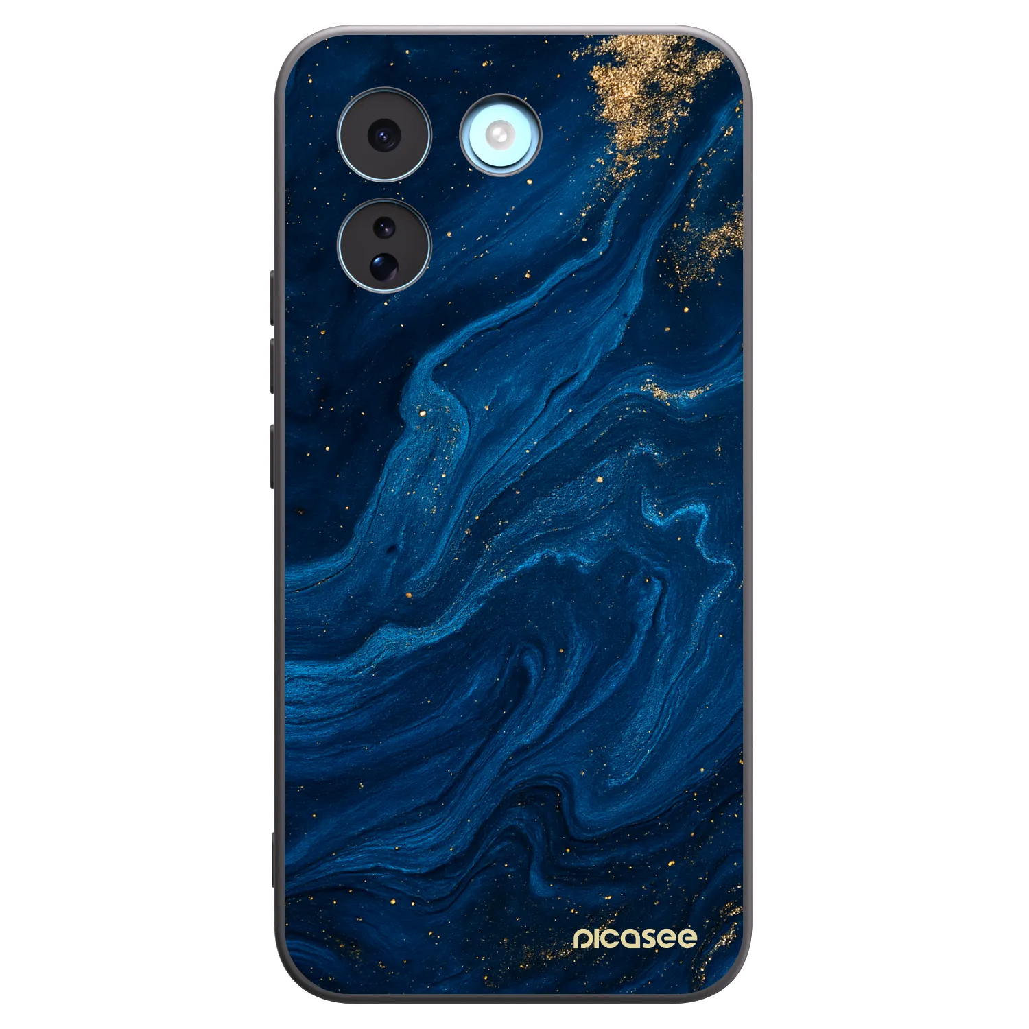 Picasee silikonový černý obal pro Xiaomi Redmi Note 17 Pro MAX 5G - Blue