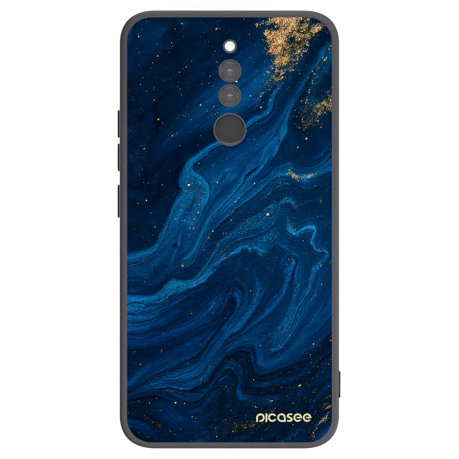 Picasee silikonový černý obal pro Xiaomi Redmi 8 - Blue