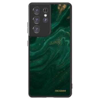 Picasee ULTIMATE CASE pro Samsung Galaxy S21 Ultra 5G G998B - Green
