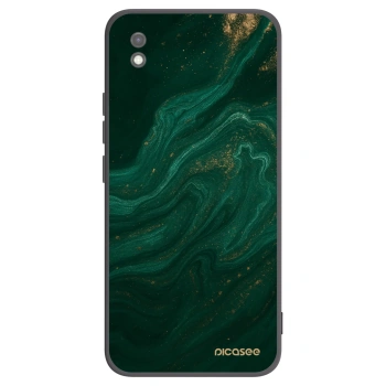 Picasee silikonový černý obal pro Xiaomi Redmi 9AT - Green