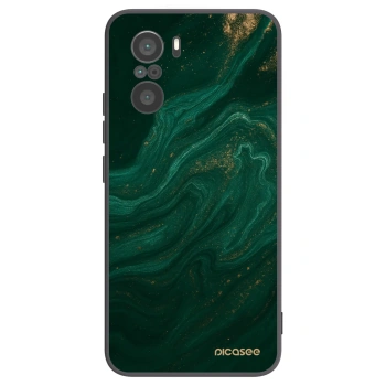 Picasee silikonový černý obal pro Xiaomi Poco F3 - Green