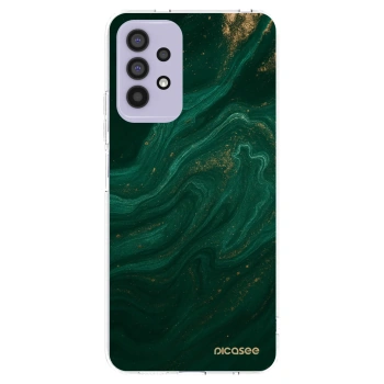 Picasee silikonový průhledný obal pro Samsung Galaxy A32 4G SM-A325F - Green