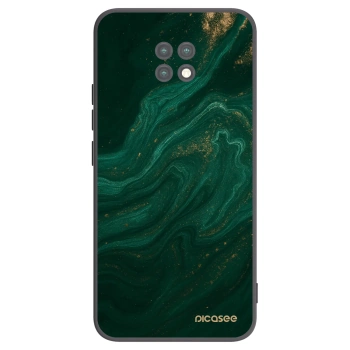 Picasee silikonový černý obal pro Xiaomi Redmi Note 9T - Green