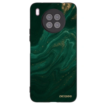 Picasee silikonový černý obal pro Huawei Nova 8i - Green