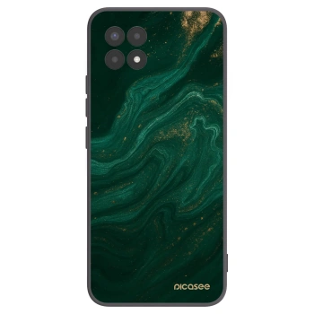 Picasee silikonový černý obal pro Realme 8i - Green