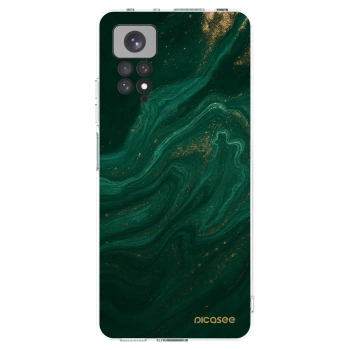 Picasee silikonový průhledný obal pro Xiaomi Redmi Note 11 - Green