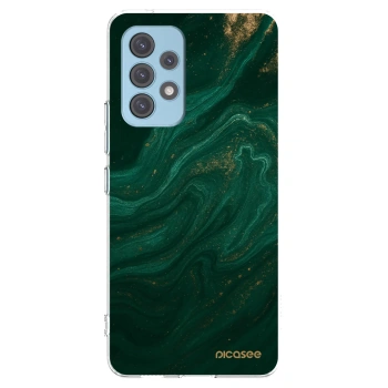 Picasee silikonový průhledný obal pro Samsung Galaxy A53 5G A536 - Green