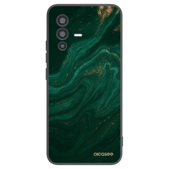 Picasee silikonový černý obal pro Vivo V23 5G - Green