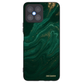 Picasee silikonový černý obal pro Honor X8 4G - Green