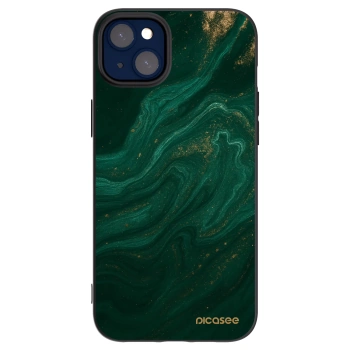 Picasee silikonový černý obal pro Apple iPhone 14 Plus - Green