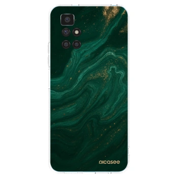 Picasee silikonový průhledný obal pro Xiaomi Redmi 10 (2022) - Green