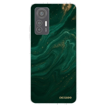 Picasee silikonový průhledný obal pro Xiaomi 12 Lite - Green