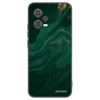 Picasee silikonový černý obal pro Xiaomi Poco X5 - Green