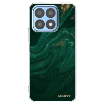 Picasee silikonový průhledný obal pro Honor X8a - Green