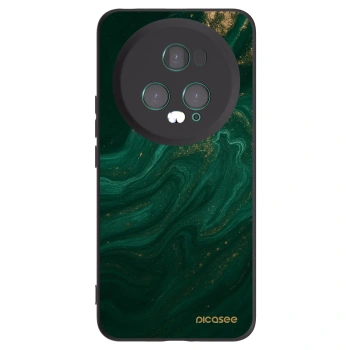 Picasee silikonový černý obal pro Honor Magic5 Pro - Green