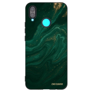 Picasee silikonový černý obal pro Huawei Nova 3 - Green