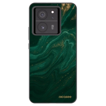 Picasee silikonový černý obal pro Xiaomi 13T - Green