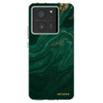 Picasee silikonový průhledný obal pro Xiaomi 13T - Green