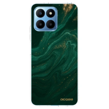 Picasee silikonový průhledný obal pro Honor 70 Lite - Green