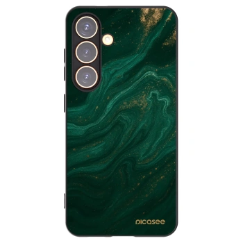 Picasee silikonový černý obal pro Samsung Galaxy S24 S921B 5G - Green