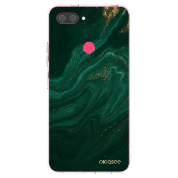 Picasee silikonový průhledný obal pro Xiaomi Mi 8 Lite - Green