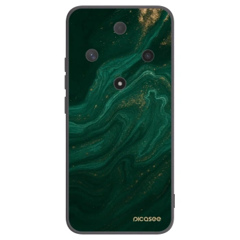 Picasee silikonový černý obal pro Honor Magic6 Lite 5G - Green
