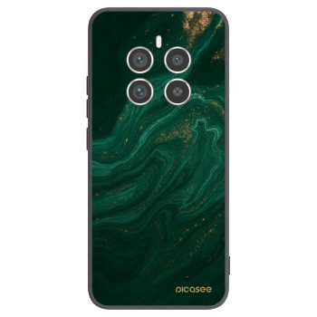 Picasee silikonový černý obal pro Realme 12 Pro 5G - Green