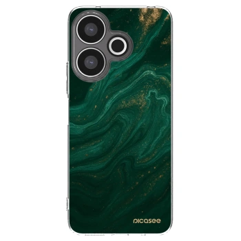 Picasee silikonový průhledný obal pro Xiaomi Redmi 13 4G - Green