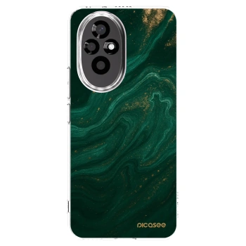 Picasee silikonový průhledný obal pro Honor 200 5G - Green