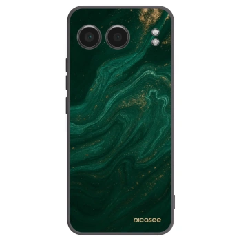 Picasee silikonový černý obal pro OnePlus Nord 4 - Green