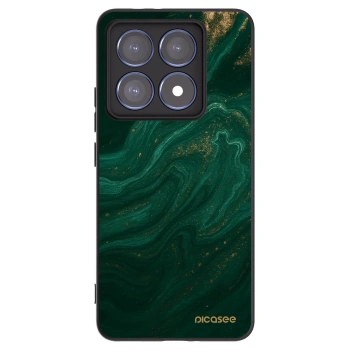 Picasee silikonový černý obal pro Xiaomi 14T Pro - Green