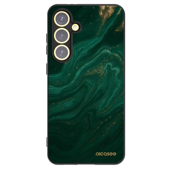 Picasee silikonový černý obal pro Samsung Galaxy S24 FE S721B - Green