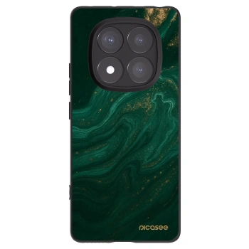 Picasee silikonový černý obal pro Xiaomi Redmi Note 14 Pro 5G - Green
