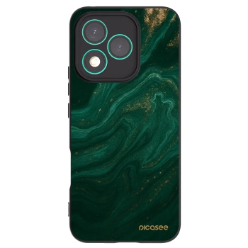 Picasee silikonový černý obal pro Honor 400 Lite 5G - Green