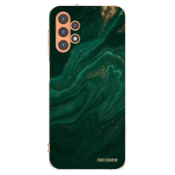 Picasee silikonový průhledný obal pro Samsung Galaxy A13 5G - Green
