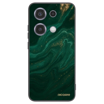 Picasee silikonový černý obal pro Xiaomi Redmi Note 14S - Green
