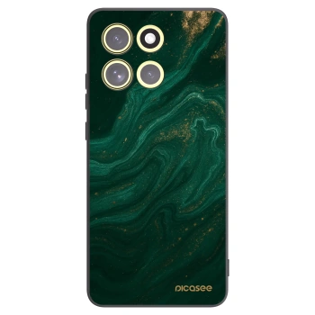 Picasee silikonový černý obal pro Motorola Moto G86 5G - Green
