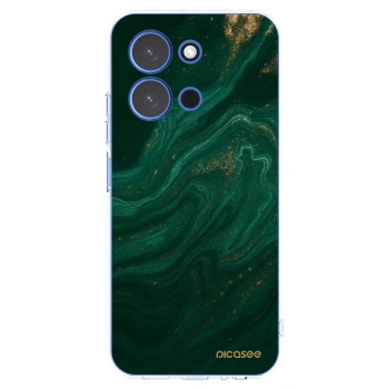Picasee silikonový průhledný obal pro Xiaomi Redmi 15C 4G - Green