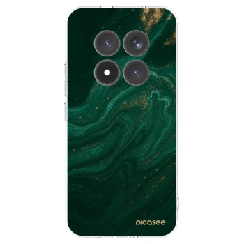 Picasee silikonový průhledný obal pro Xiaomi Redmi Note 15 Pro+ - Green