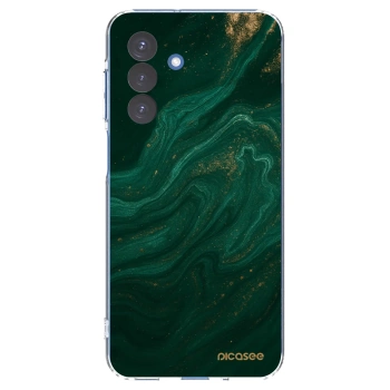 Picasee silikonový průhledný obal pro Samsung Galaxy A17 5G - Green